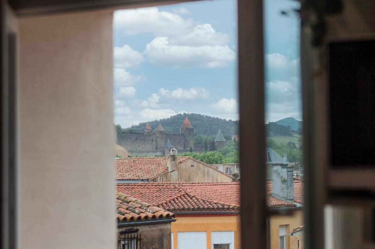 Le Boheme - Netflix - Wifi - Vue Sur La Cite Medievale Et Les Toits Carcassonne Exterior photo